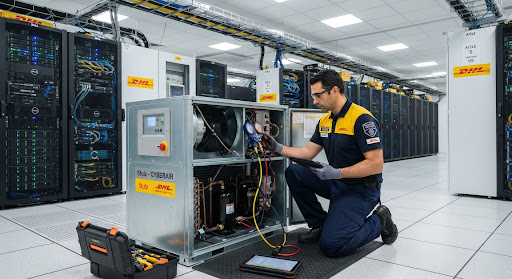 Mantenimiento en Salas de Servidores DHL
